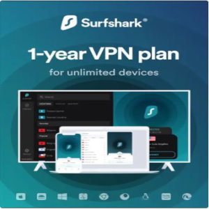 Surfshark VPN 1 Year - Surfshark Key - GLOBAL
