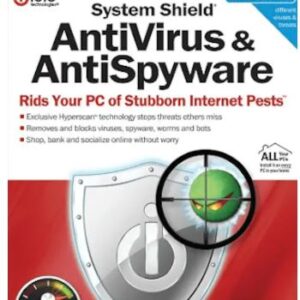 iolo System Shield AntiVirus & AntiSpyware (PC) 1 Device, 1 Year - iolo Key