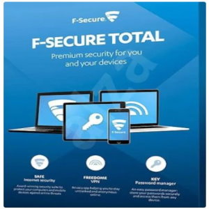 F‑Secure TOTAL (PC, Android, Mac) 3 Users, 1 Year - F-Secure Key