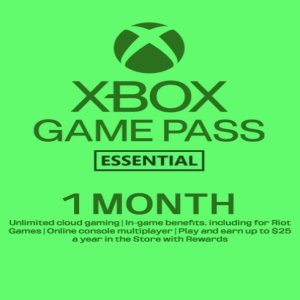 Xbox Game Pass Essential - 1 Month Membership