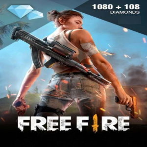Free Fire 1080 + 108 Diamonds